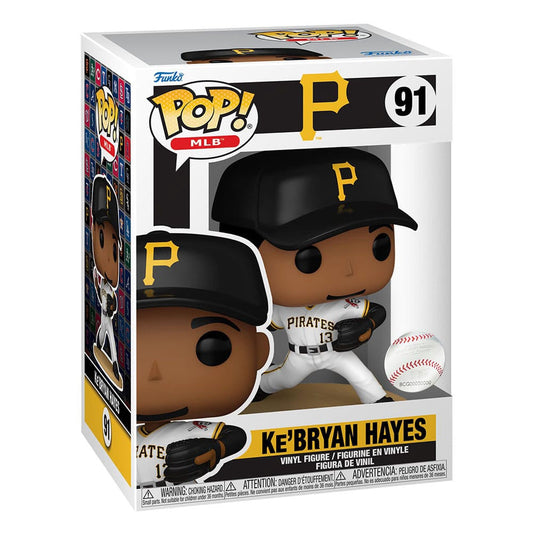 Funko – MLB POP! Vinyl Figure Pirates – Ke'Bryan Hayes – 9CM Official Sports Fan Gear MLB Fan Gear Popular Style